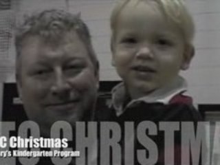 Zachary's Kindergarten Christmas Program