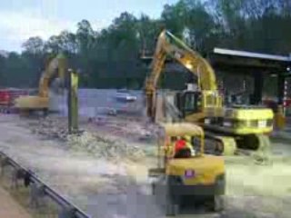 Toll Both Demolition Time Lapse