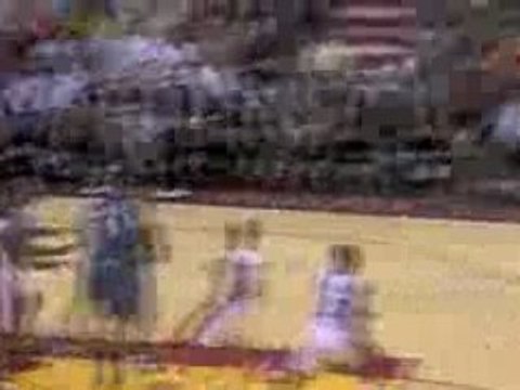 NBA Dwyane Wade picks off Mike Miller and takes it in for th