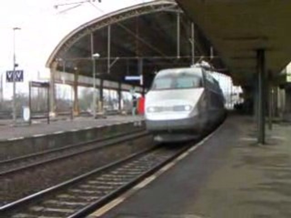 Arrivé d'un tgv