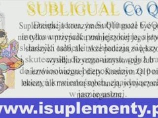 Subligual CoQ10 - CaliVita - Koenzym Q10 - dawka energii