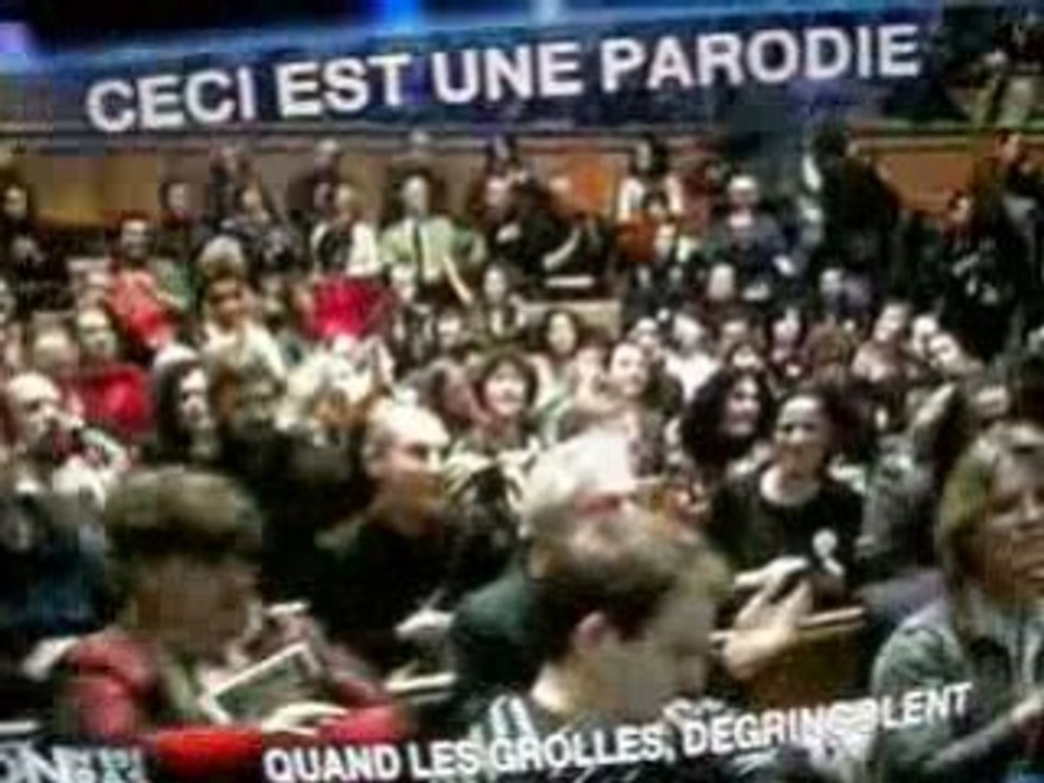 Parodie de chanson de chantal goya - lancer de grolles