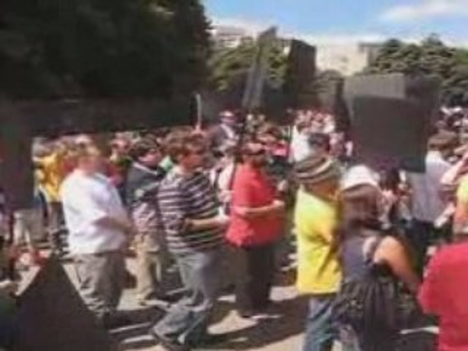 Internet Blackout protest in Wellington