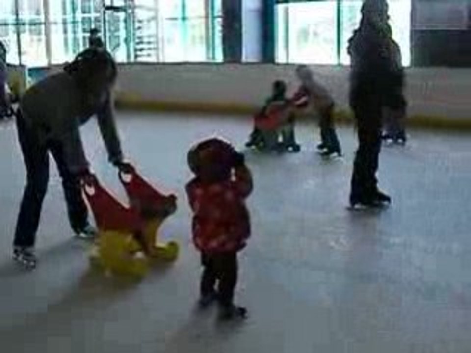 Eline en patins à glace 2