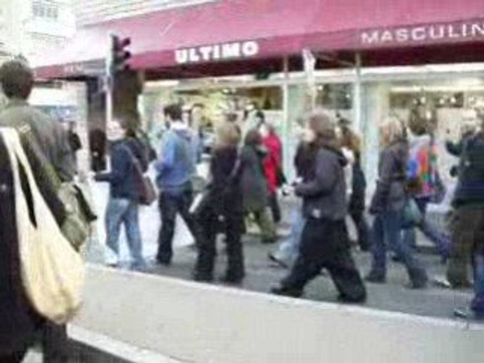 Manif universite Caen  5 février  2009 tactique