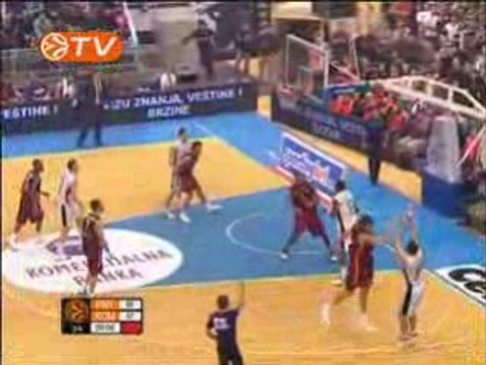 Partizan vs. Lottomatica Roma 84-76