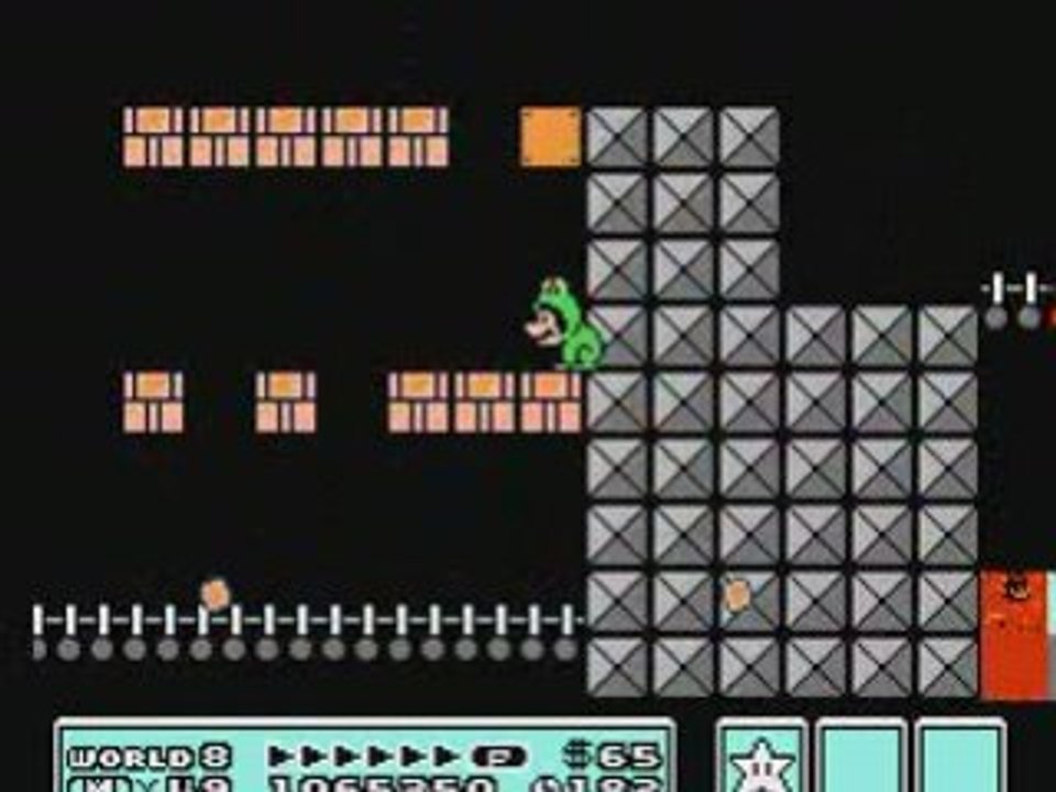Frogsuit Mario Bros. Frog Frog Frog (Start of World 8)