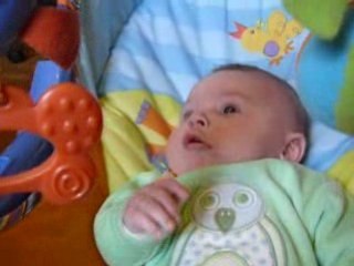 Stanislas dans son transat