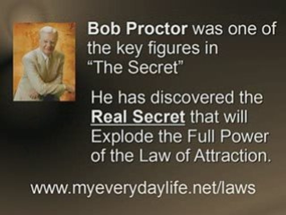 Law of Success - One of the Forgotten Laws Behind The Secret
