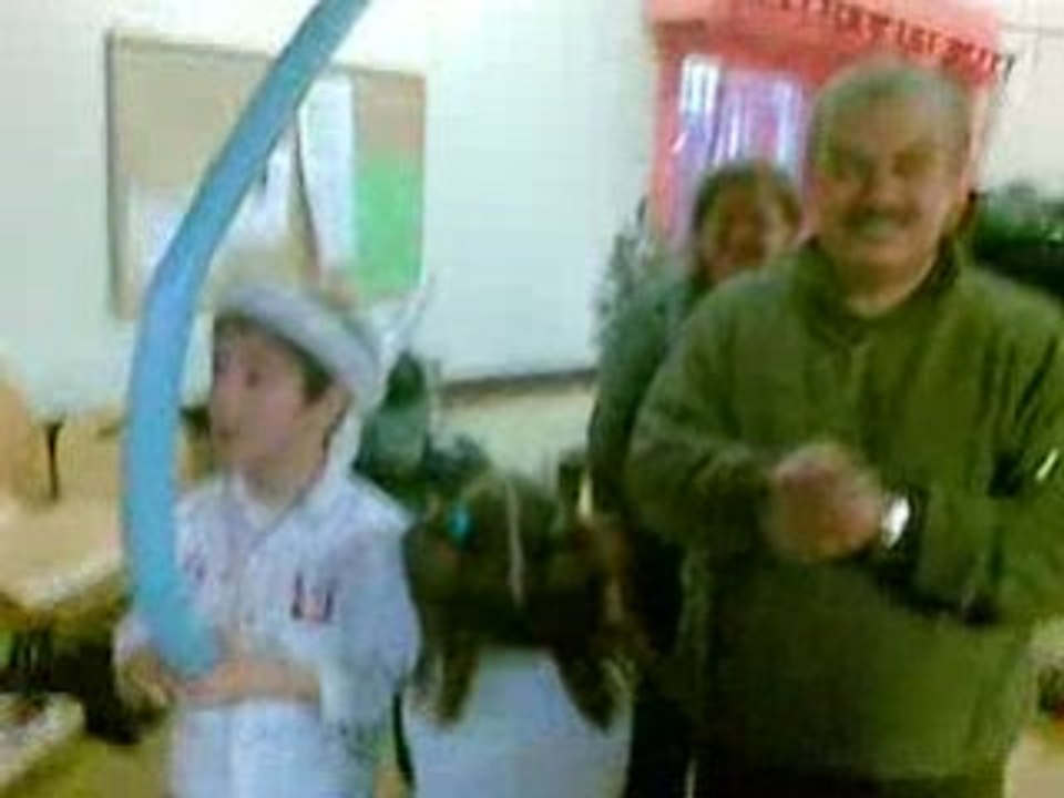 Le père Noël soufle douleur