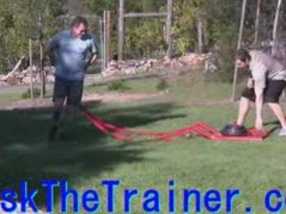 Sled Chest Press - Power Football Training exercises