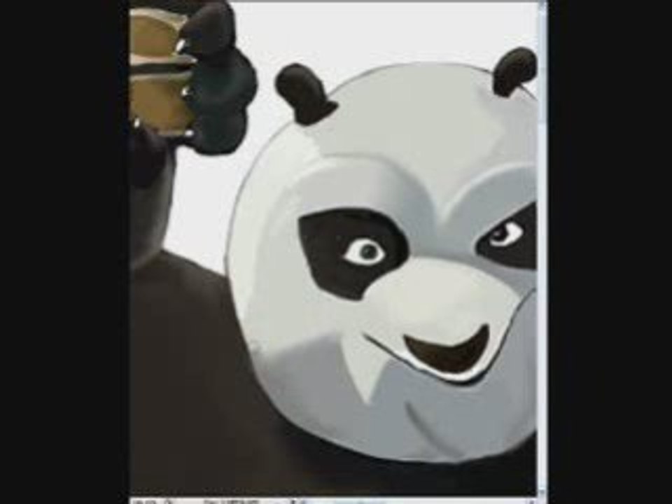 KUNG FU PANDA EN SPEED PAINTING 2