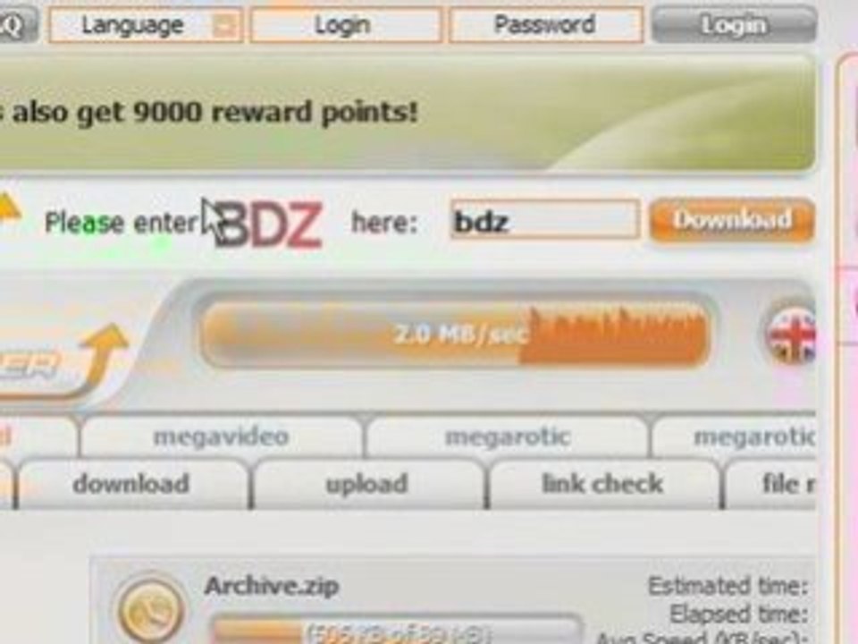 Mega Uploads and Mike Hobbs.  Send Large Files Made Easy.