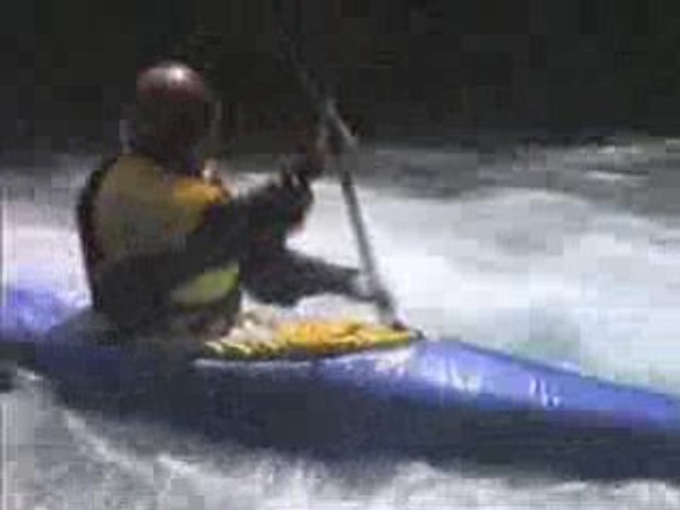 Próchno w kajaku - rzeka Erzbach, Austria  WW III