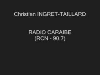 Emission radio - chirstian INGRET TAILLARD
