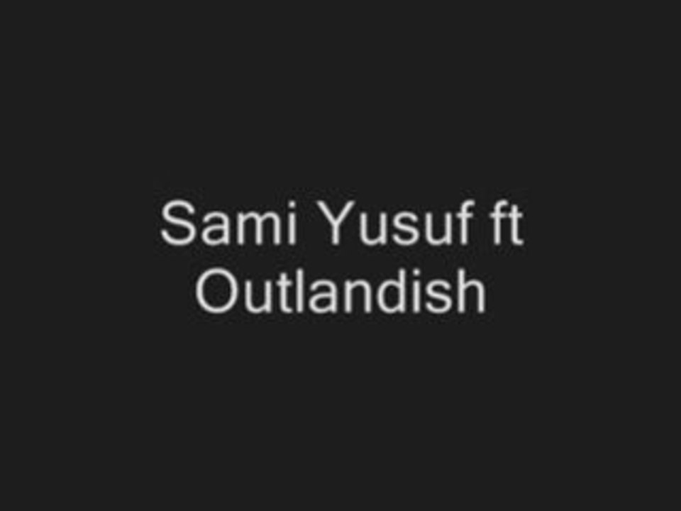 Free Palestine - Sami Yusuf ft Outlandish - Try Not To Cry