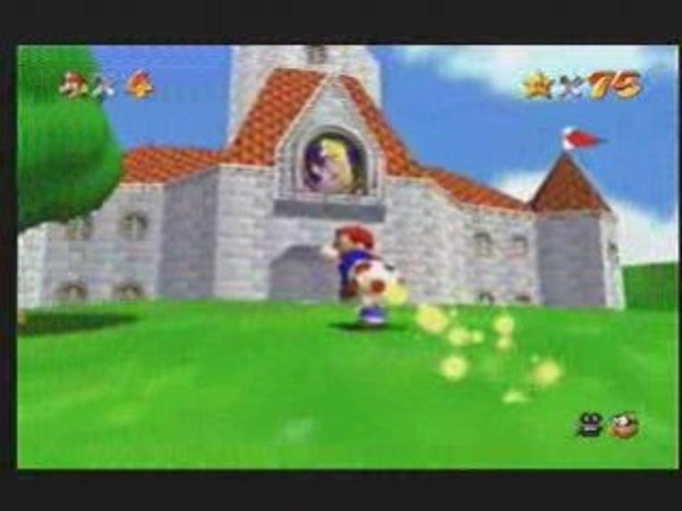 Gameshark code: Ride Toad outside the castle