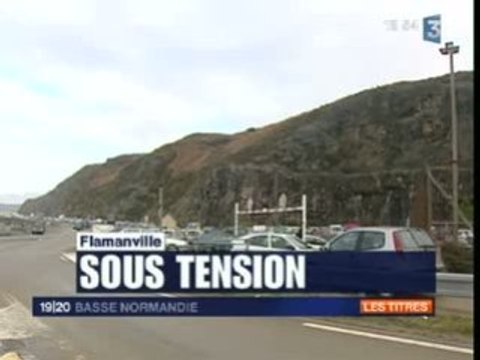 Flamanville avant la visite de N. Sarkozy + débat EPR - THT