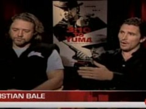 3:10 to Yuma / Interview : Christian Bale & Russell Crowe#13