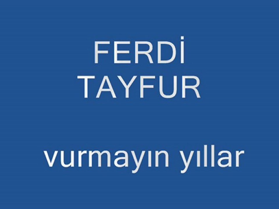 Ferdi tayfur