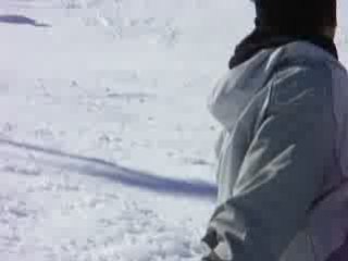 snowboard à la plagne