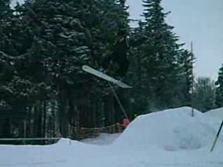 Saut en snow