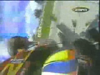 Gidley big crash champ car Road America 2001