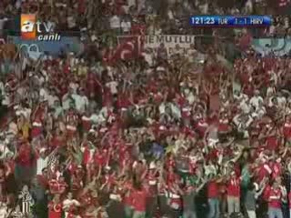 5 dernières minutes du match: Turquie vs Croatie, 20.06.08