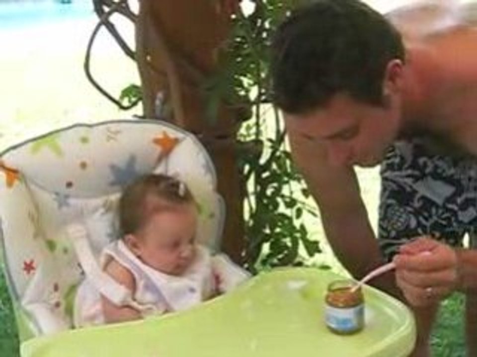 Compote avec le papa