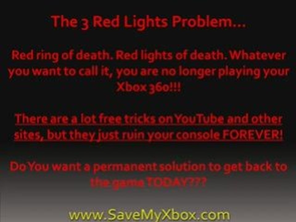 How to Fix the Xbox E74 Error - RRoD Red Ring Of Death