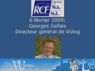 Forum RCF CA : Georges Gallais, DG de VUlog (1/3)