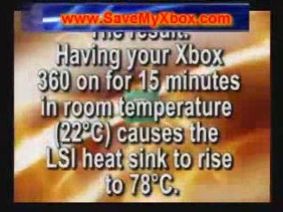 XBOX 360 Repair 3 Red Lights Red Ring of Death - Permanently