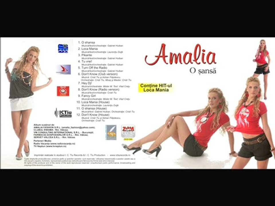 AMALIA - NEW ALBUM - O SHANSA (YARABI) - HOT DANCE MUSIC