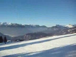 Decente complète de l'aiguille a La Clusaz