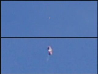 8.Three UFO Orbs in a stream of ionized particles Video