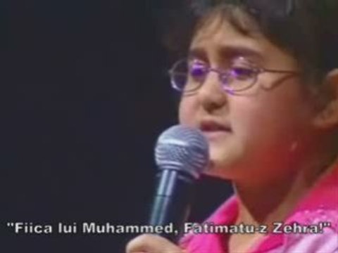 Poem dedicat lui Muhammed s.a.s. - Kirk yasinda, Seher Cakir