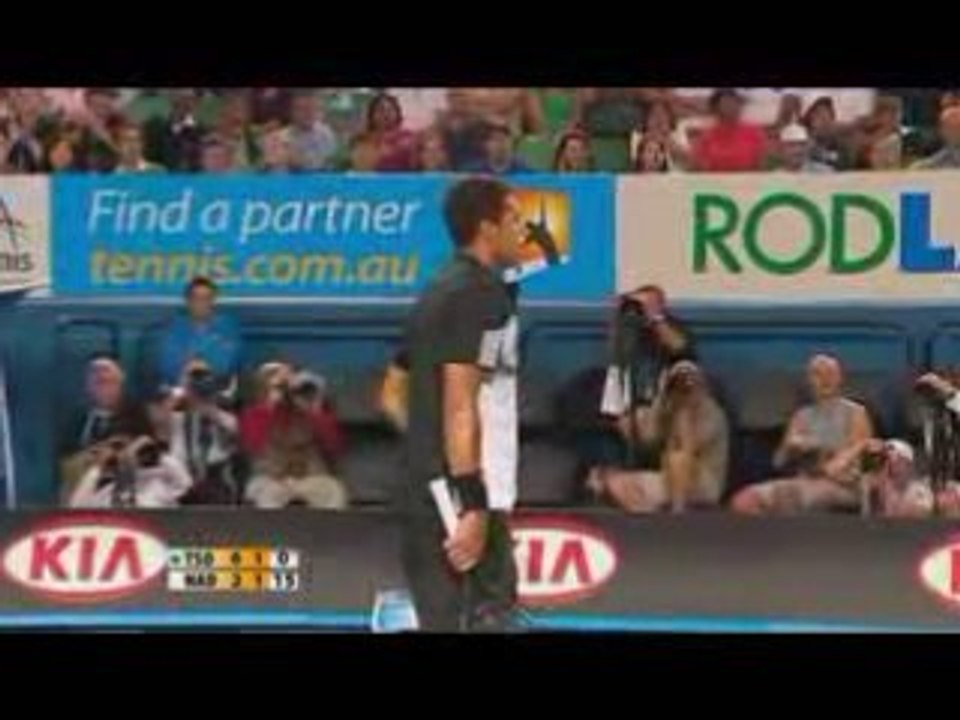Tsonga-Nadal Open d'Australie 2008