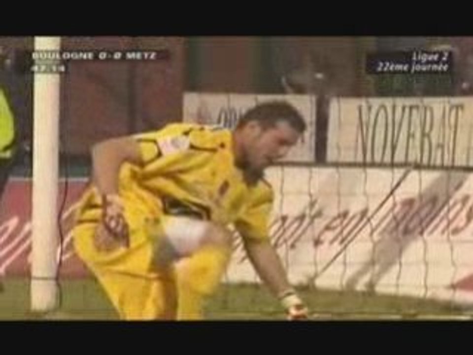 Video J22 Boulogne Metz - le résumé -ligue 2 -FC Metz