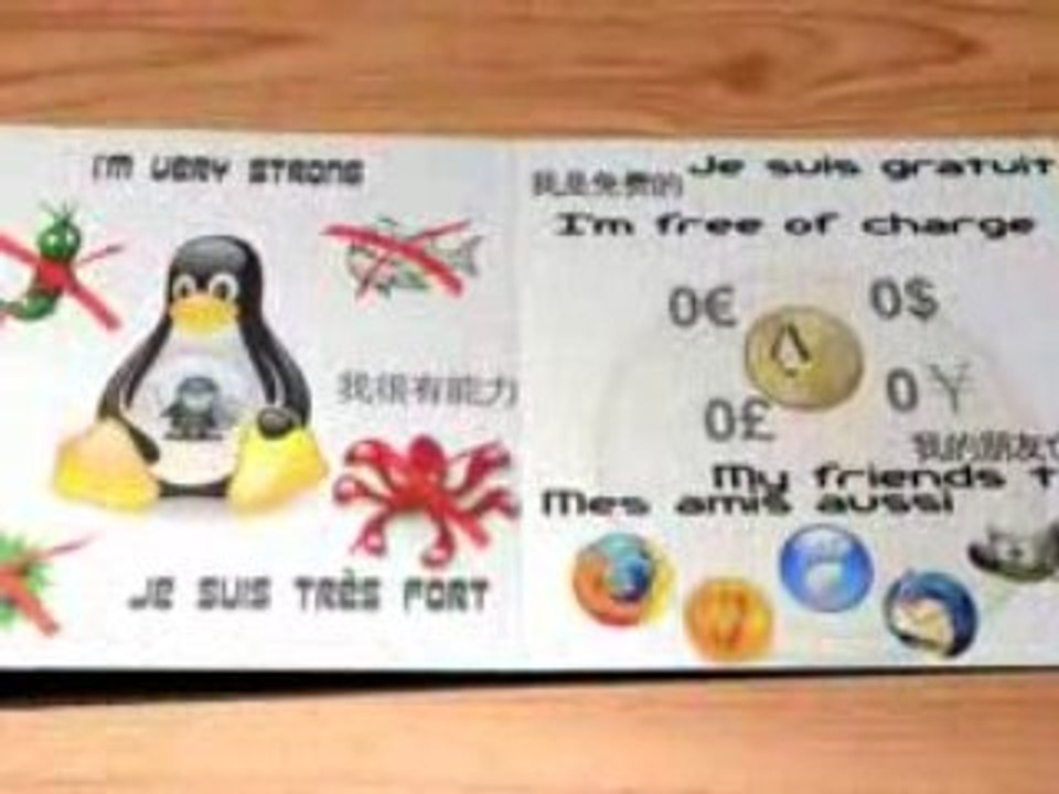 Livre Linux pour enfant