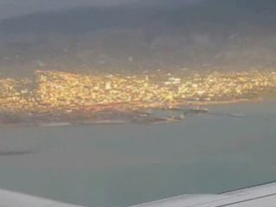 Le voyage jusqu'à Port au Prince en Haïti