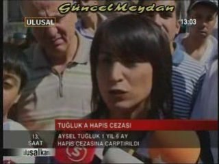 Aysel Tuğluk'a Hapis Cezası
