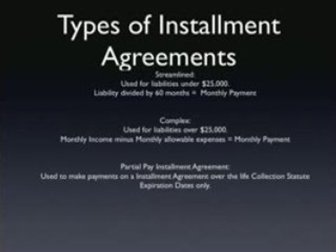 Florida Tax Attorney discusses IRS Installment Agreements