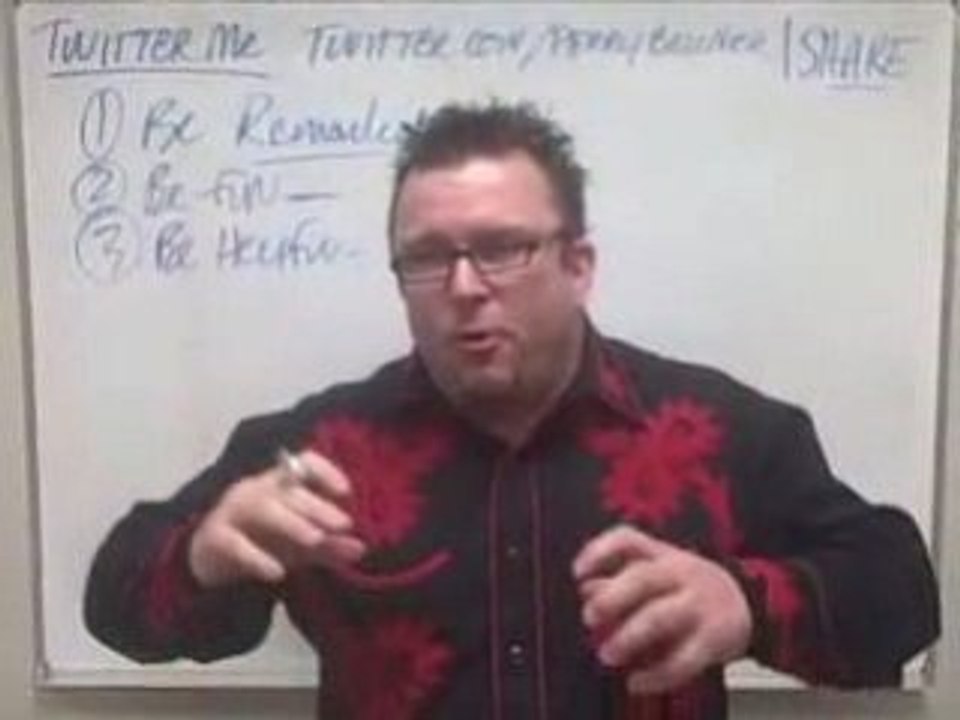 Perry Belcher Shares secrets of social media