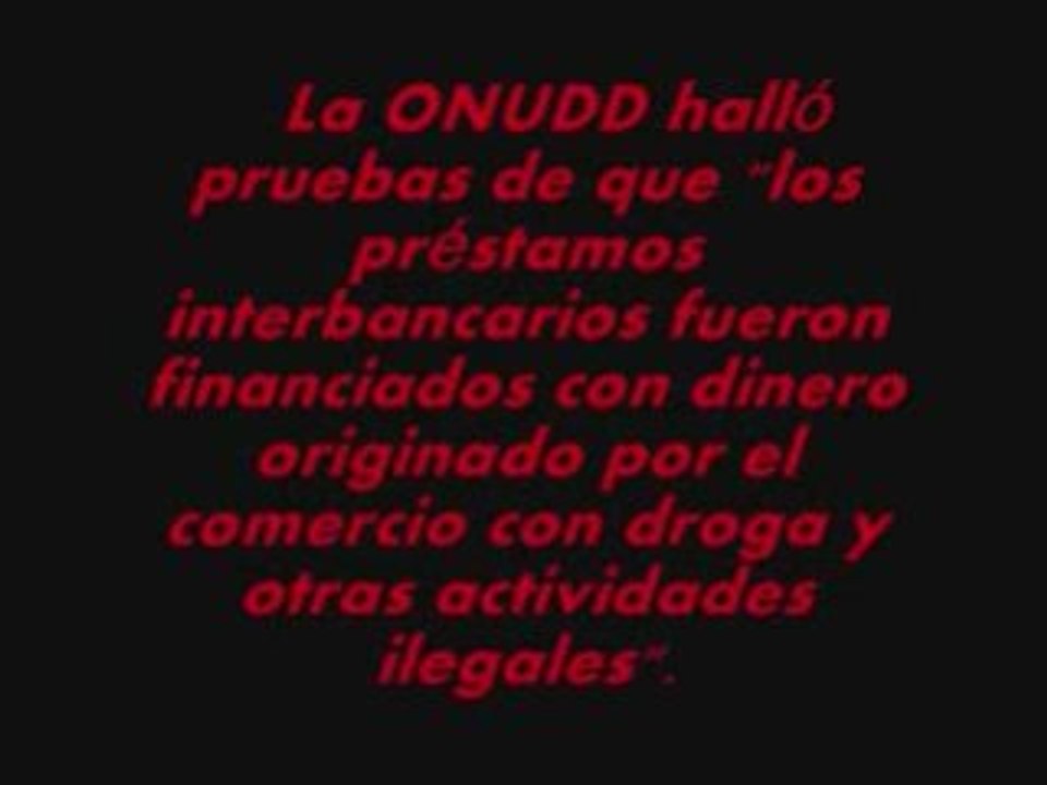 Narcocapitalismo Financiero 2008.