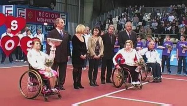 Petits AS : Finale fauteuil remise des trophées