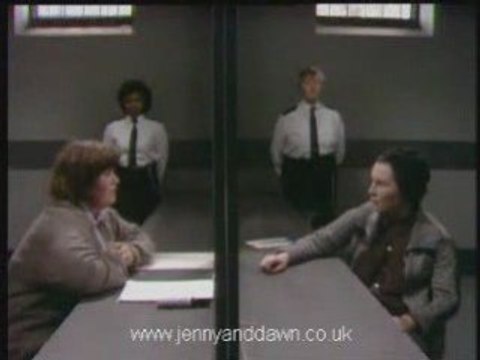 French and Saunders in 'Prison'