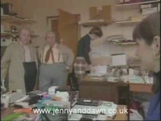 French and Saunders Mail Clerks