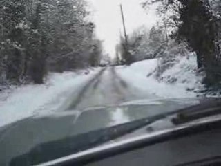 Volvo 240 sur neige 5