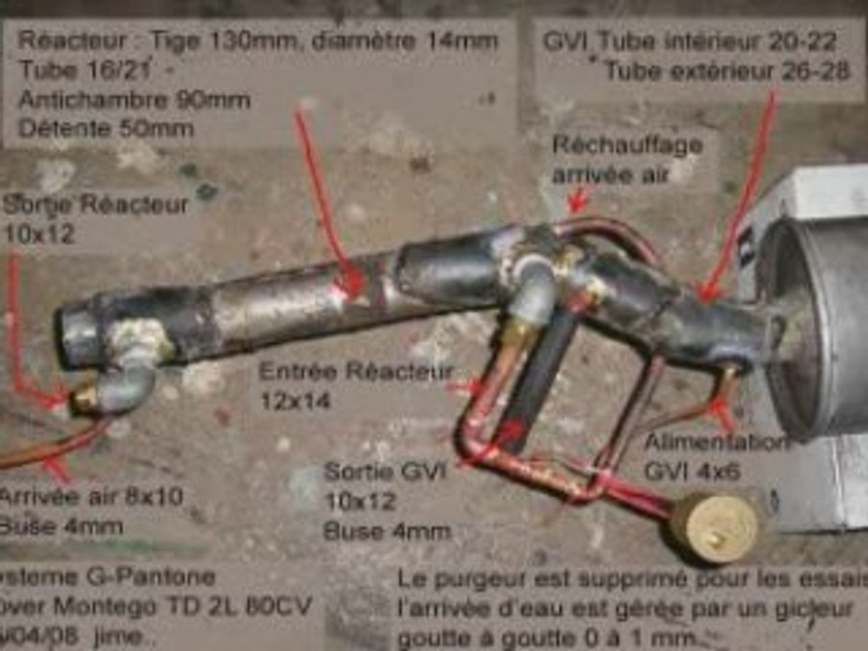 Systeme G-Pantone : Dopage à la vapeur d'eau ; Rover Montego
