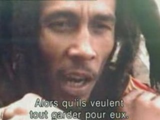 Bob Marley parle de l' herbe